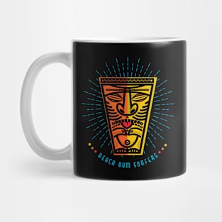 Tiki Surfer Sunburst Mug